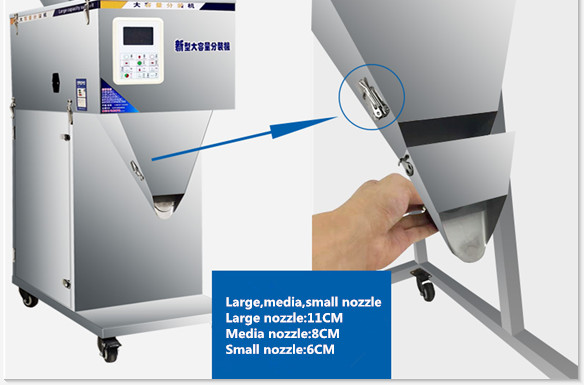 50-3000г. мешочек заполняющая машина автоматическая взвешивание кофе небольшой порошок мешочек заполняющая машина