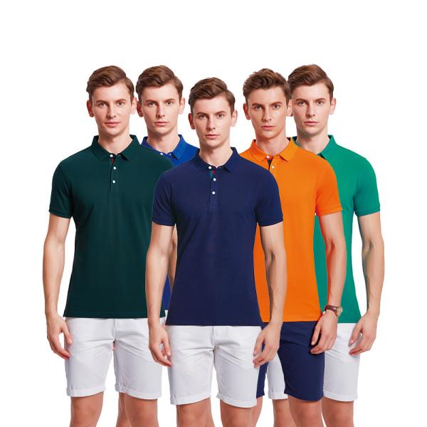Flyita Custom Short Sleeve Plain Polo Shirts Quick Drying