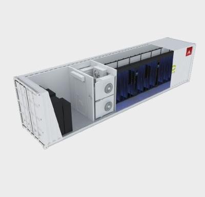 O ISO pré-fabricou Data Center com sistema de vigilância refrigerando do armário de UPS