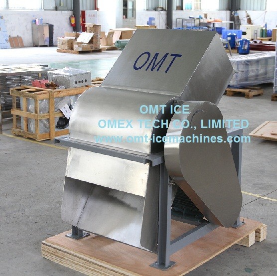 Convenient Slurry Ice Machine High Speed Industrial Ice Crusher Machine 10ton / 24hrs