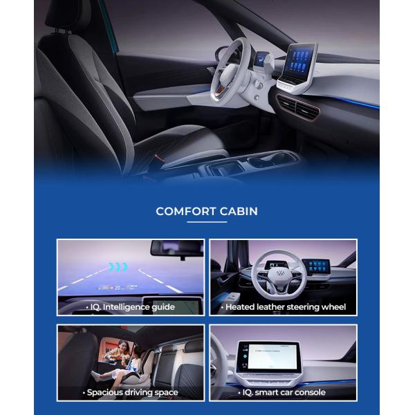 150km/H Volkswagen ID3 EV VW Electric Car Long Range 450km