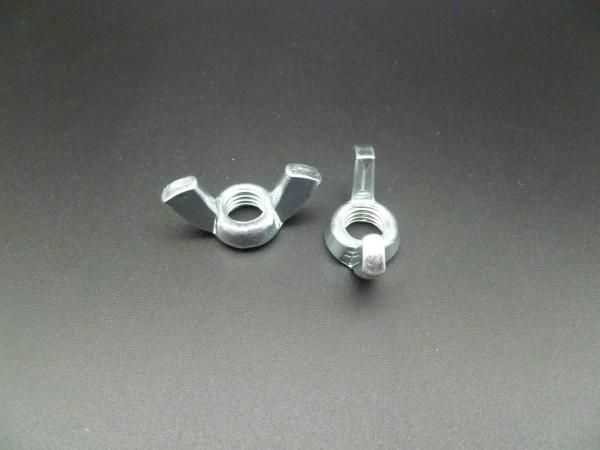 M5-0.8 DIN315 Wing Nut,Metric,Grade 4.8 Zinc Plating,Carbon Steel