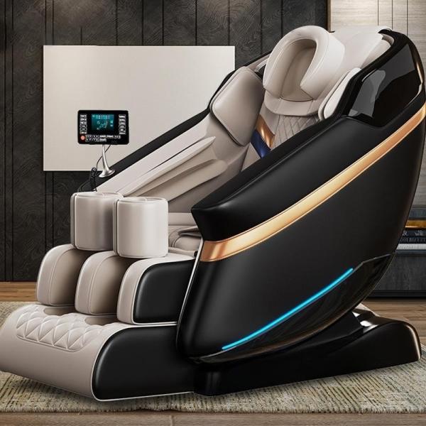 PU Leather and Sponge Fashion Luxury Smart Whole Body Massage Chair Automatic Air Bag Massager for Beauty Salon Body Spa