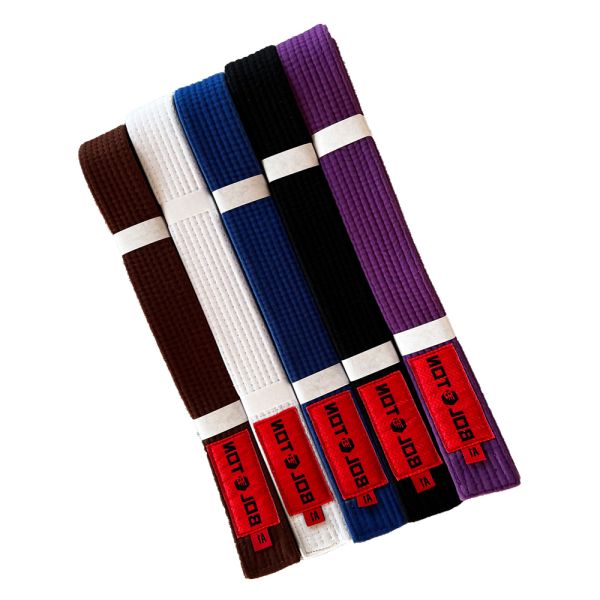 Custom Digital Print 100% Cotton Durable Jiu Jitsu Belt For Training And Judo