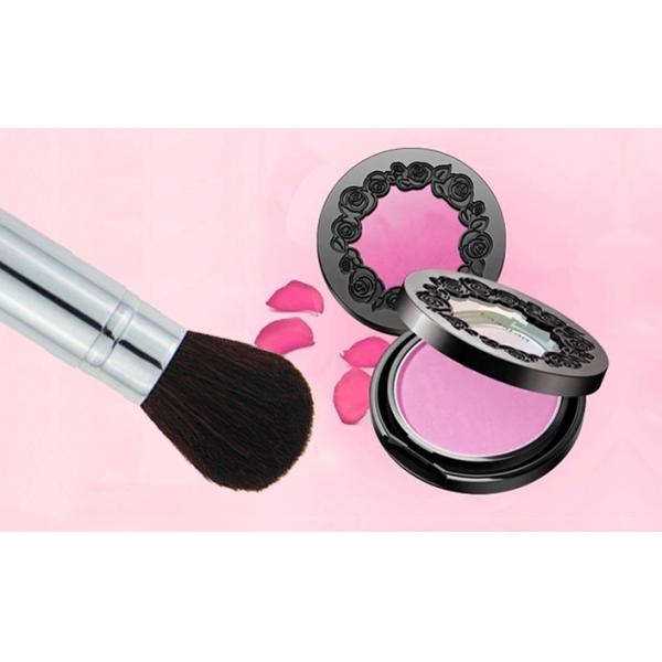Professional Powder Retractable Makeup Brush With Private Label And Nylon Hair