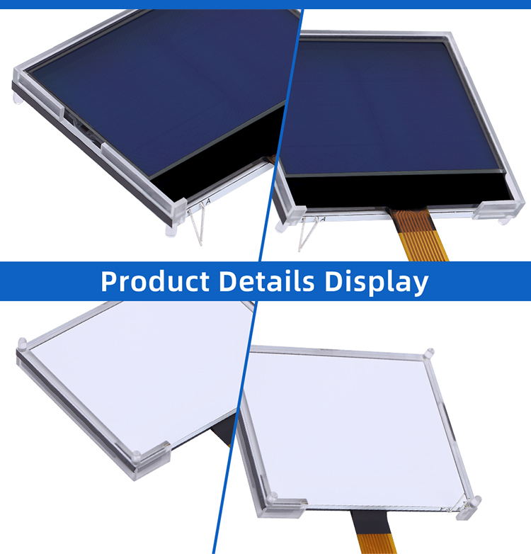 COG12864-21 Blue Film Small COG Dot Matrix LCD Screen+Backlight 128 * 64 10 PIN 4-Wire SPI