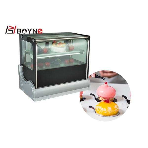 Small 450W Counter Top Cake Display Case Sandwich Cooling Showcase