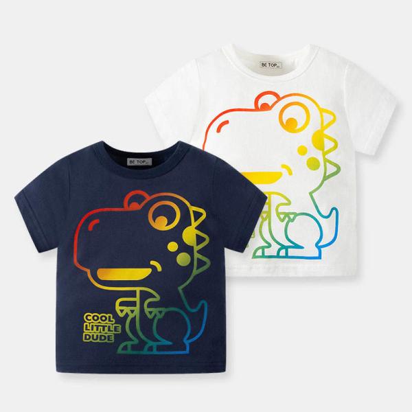 Boy T-Shirt Children's Sports Shirts Children's Cartoon T-Shirt