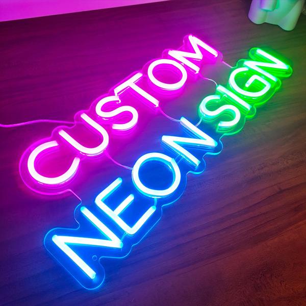 Dropshipping Neon Sign Custom Signs High Quality Acrylic The Neon light LED For Advertising Holiday Decoration