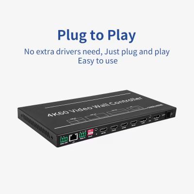High-Performance Video Wall Processor for Control Rooms and Digital Signage