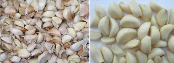 Pneumatic Type Stainless Steel Garlic Peeling Machine