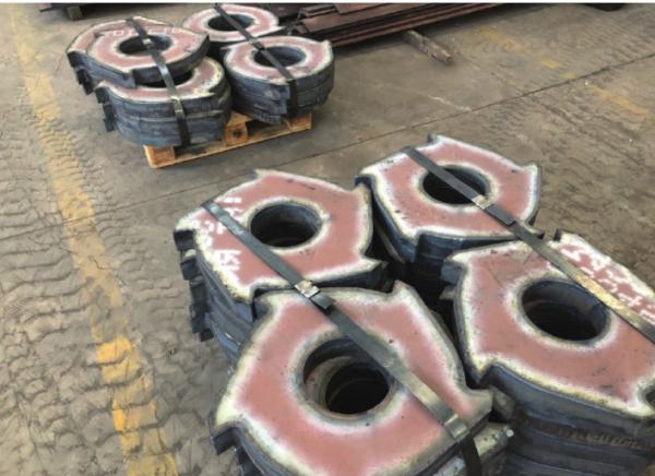 6t/h Industrial Waste Shredder , Plastic Shredding Two Shaft Crushing Shredder