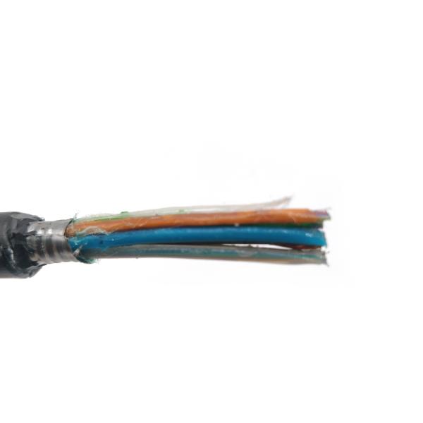 96 Core GYTS SM G652D PE Outdoor Armoured Fiber Optic Cable with 20D Bending Radius