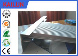 Construction Extrusions Waterproof Aluminum Decking , Aluminium Skirting Profiles