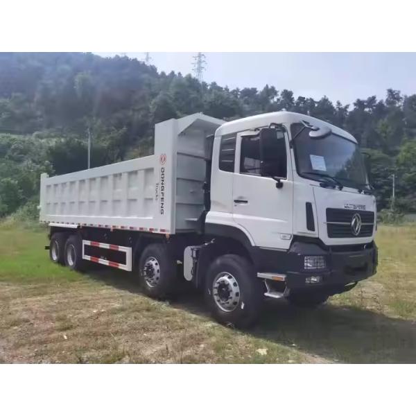 Venta de Dongfeng en África Carga útil de trabajo pesado 50T 375hp Transmisión manual Diesel combustible 8 * 4 camión descargador