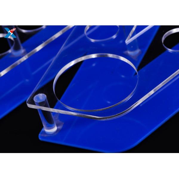 Customized Acrylic Shot Glass Holder Tray , Shot Glass Serving Tray Durable
