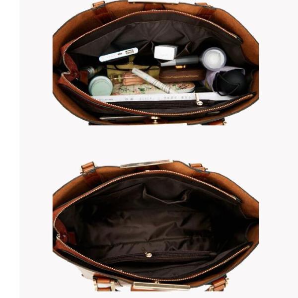 Сумки Tote разносторонних ретро женщин плеча кожи одного воска масла