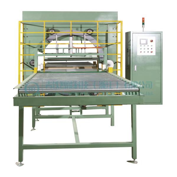 High Safety Horizontal Wrapping Machine , Moisture Proof Pipe Wrapping Machine