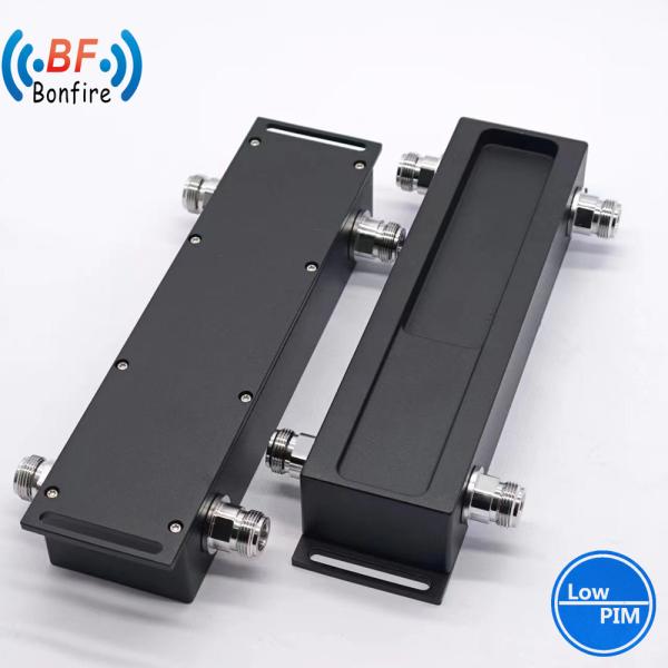 VHF 698-4000MHz acoplador híbrido/combinador híbrido de duas vias DQ-XXXXX para IP65 interior/exterior