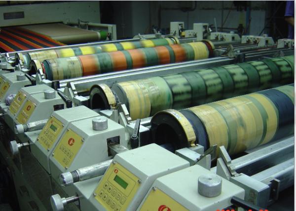 A máquina de impressão giratória fácil da operação magnética/que raspa/combinou o tipo