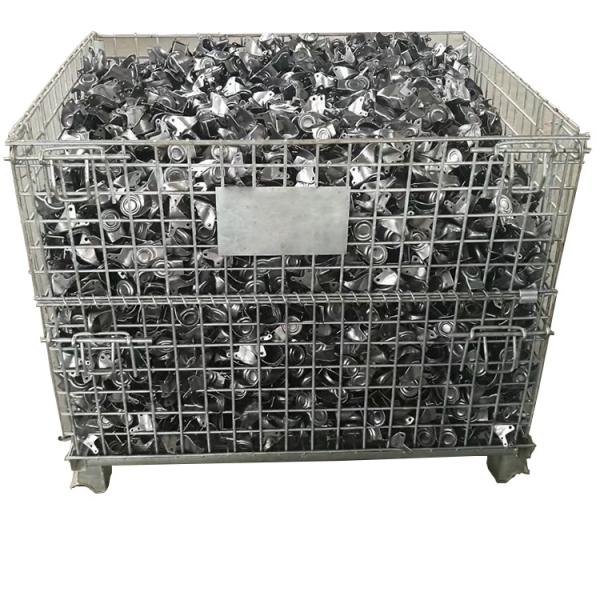 Supermarket Medium Duty 50*50mm 0.22M3 Metal Storage Cage