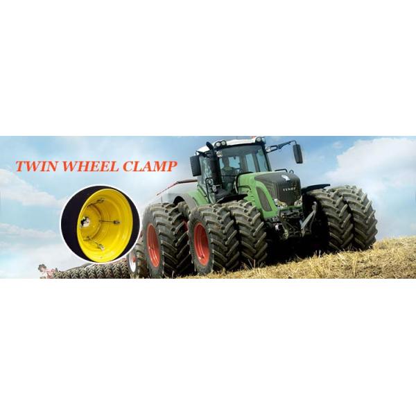 Twin Wheel Clamp High Strength Forged G Clamp for Dual Wheel Tractor Wheels Dual