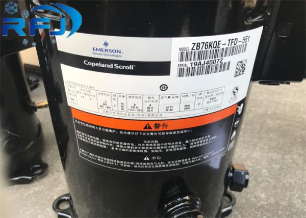 ZSI21KQE R404a Copeland 7HP Compresseur à rouleaux de réfrigération refroidissement par air type rotatif
