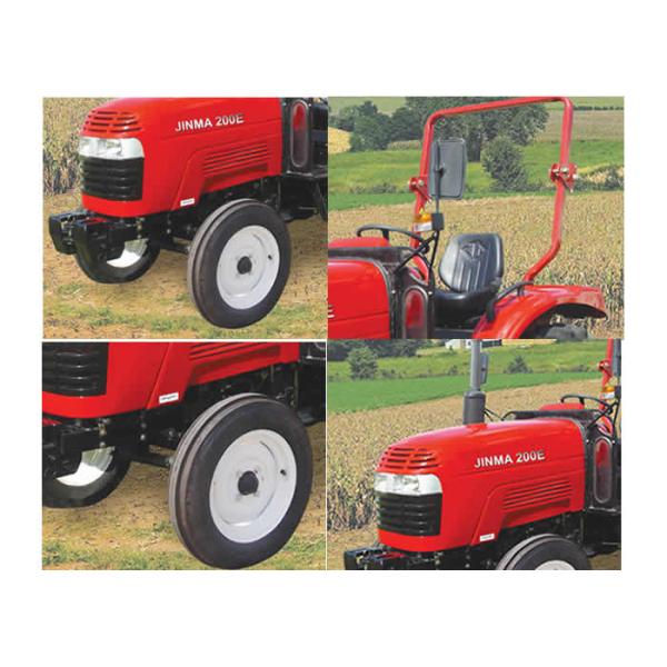 China Compact Four Wheel Lawn Tractor JM200E 20hp 2wd Agricultural Farm Tractor With CE