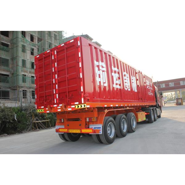 50 тонн 3-осевых саморазрядных перегонных прицепов с гидравлическим цилиндром и HAVY