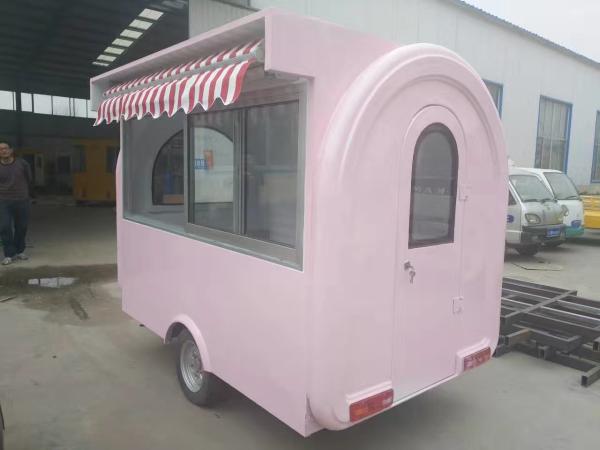 Popular Airstream Mobile Fast Food Trailer Food Truck Padrão Com Cozinha Completa