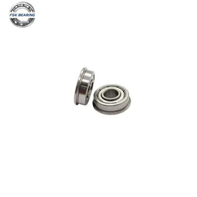 SFR4ZZ Miniature Flanged Deep Groove Ball Bearing 6.35x15.875x5.75mm Stainless Steel Non-Standard Flange Bearing