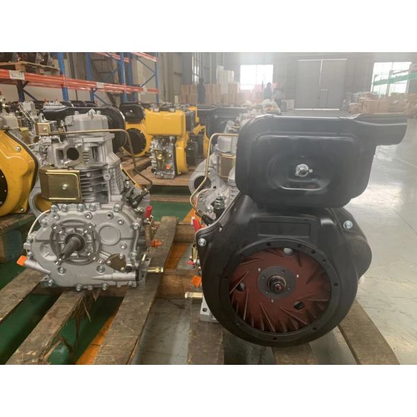 Lube oil capacity 1.65L Generator Diesel Engine Air cooled Engine Type Rated power 6KW Heavy Duty Power Generator Engine