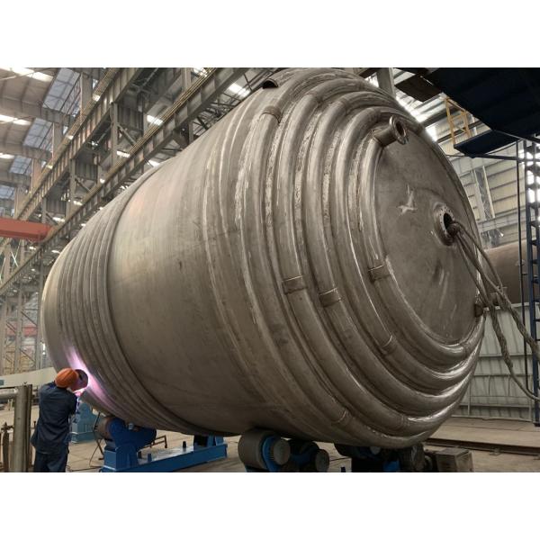 Coil type stainless steel storage tank with fence for Chemical industry