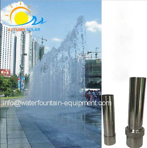Outdoor Garden Spray Nozzle Water Jade Column DN50 Stainless Steel 1400g