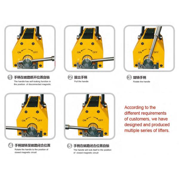 Специализированный цветовой магнитный подъемник для стальных металлолома