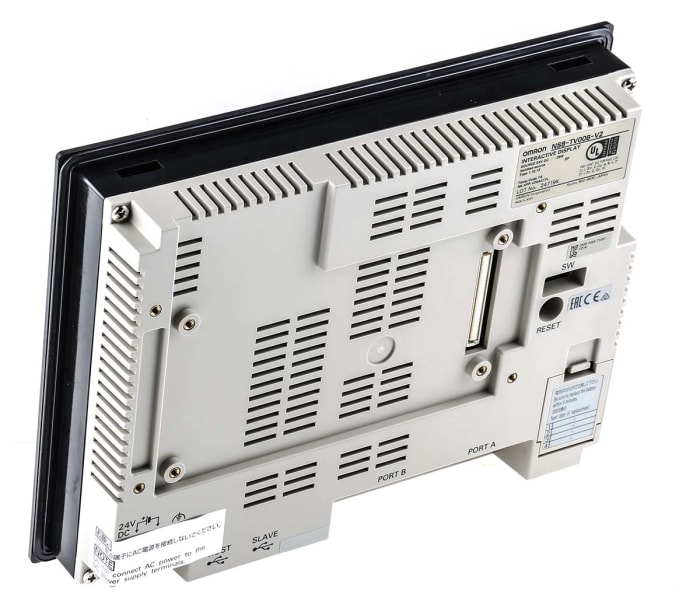 B. v. NS8-TV 00 2 сенсорная панель шатона HMI приборов человеческого интерфейса машины черная