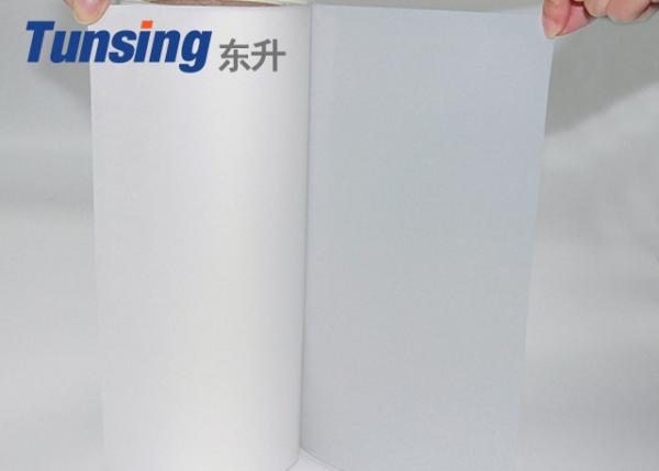 Copolyester Hot Melt Adhesive Film Milky White Translucent Color For Shoes Tongue