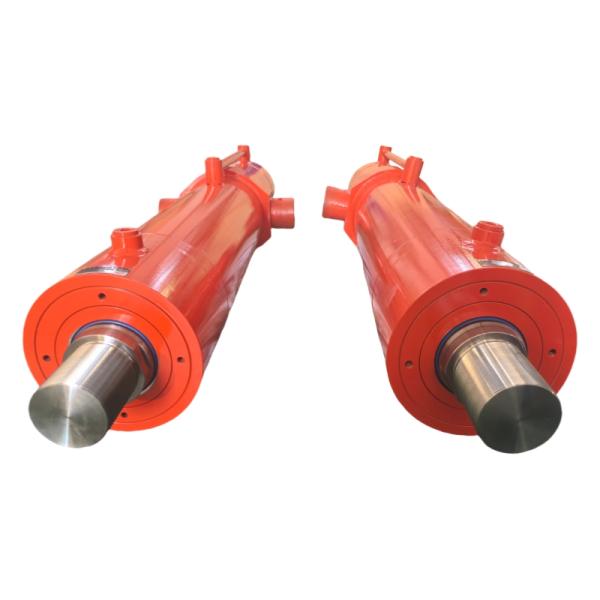 Vérin hydraulique différentiel CD tige 70mm tube 125mm simple effet