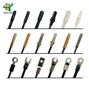 RTD Temperature Sensor with 5K to 100K Resistance Range 304 Stainless Steel Probe and IP68 Protection