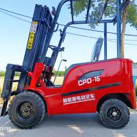 1,5 carretilla elevadora hidráulica innovadora de Ton Farm Electric Forklift ZHONGMEI