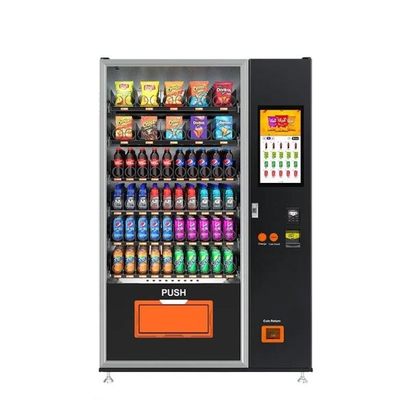 Smart Screen Vendor Machine Snack and Drink Vending Machine with QR Code Payment