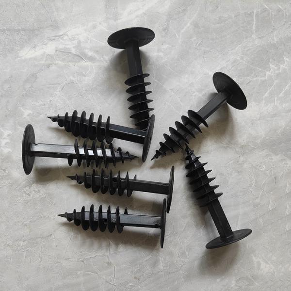 Corrosion Resistant Plastic Insulation Fasteners With Spiral Rod Design For Secure Installation