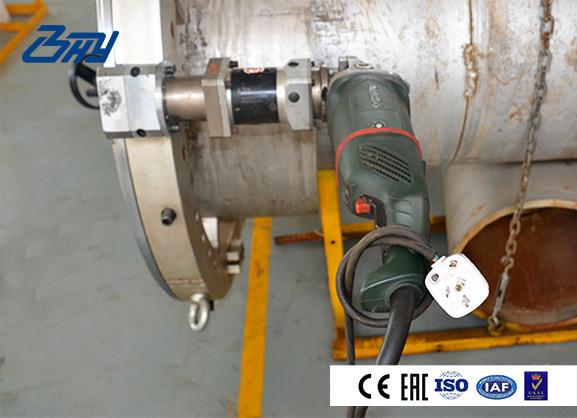 Máquina de corte poderosa portátil da tubulação da parte superior com a instalação rápida pneumática no local