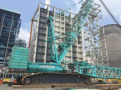 Poder de 550 toneladas 320kw do motor de Kobelco Sl6000 dos guindastes de esteira rolante da segunda mão