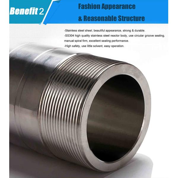 100ml Hydrothermal Autoclave Reactor Toption Stainless Steel Autoclave Reactor