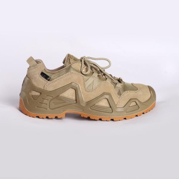 Shengjie Casual Suede Cow Geniune Leather Breathable Soft Boots Fabric Mesh Upper with Metal Eyelets Outdoor Shoes