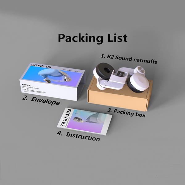 Регулируемые халявы уха для ремня элиты поисков 2 Oculus увеличивают шумовой эффект совместимый со шлемофоном ремня VR головы КИВИА BOBOVR