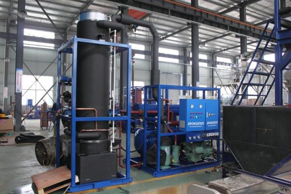 Focusun Máquina de gelo de tubo de 8 toneladas para produção e refrigeração de gelo em grande escala