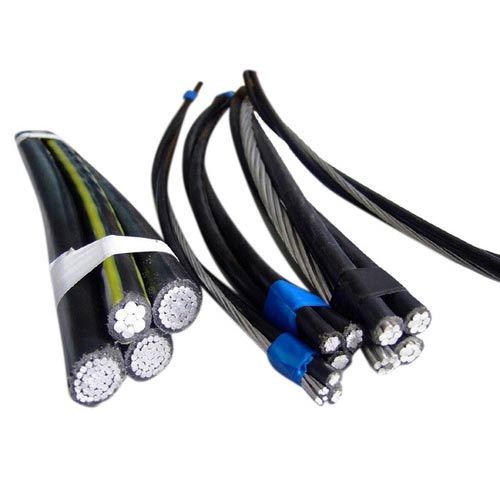 High Density Triplex Overhead Service Drop Cable Aluminum Strand Wire