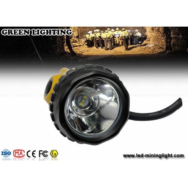 LED Mining Cap Lights miners cap lamp with 3.7V 10.4Ah SAMSUNG battery pack